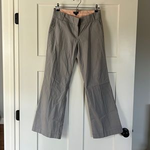 JCrew city fit size 26 grey wide leg pants